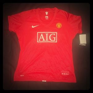 Manchester United Jersey Nike EPL Red Devils